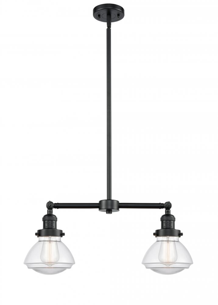 Olean - 2 Light - 22 inch - Oil Rubbed Bronze - Stem Hung - Island Light