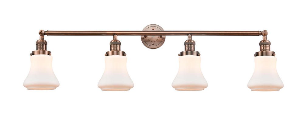 Bellmont - 4 Light - 42 inch - Antique Copper - Bath Vanity Light