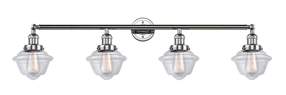 Oxford - 4 Light - 46 inch - Polished Chrome - Bath Vanity Light