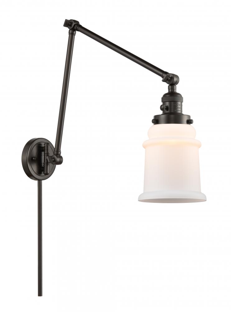 Canton - 1 Light - 6 inch - Oil Rubbed Bronze - Swing Arm