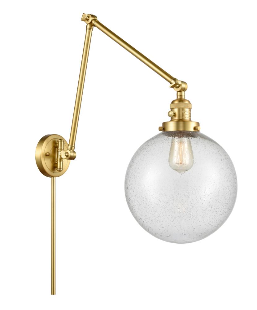 Beacon - 1 Light - 10 inch - Satin Gold - Swing Arm