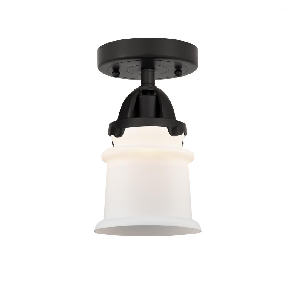 Canton - 1 Light - 5 inch - Matte Black - Semi-Flush Mount