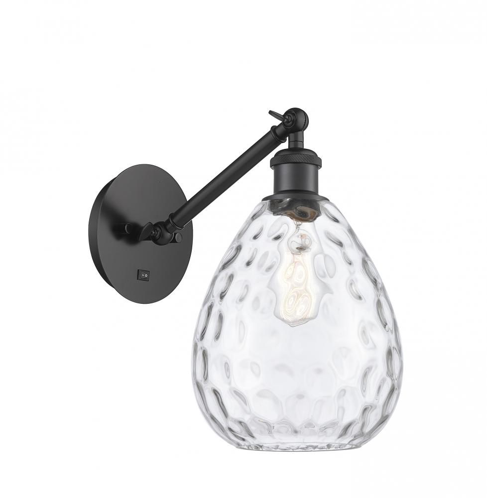 Waverly - 1 Light - 8 inch - Matte Black - Sconce