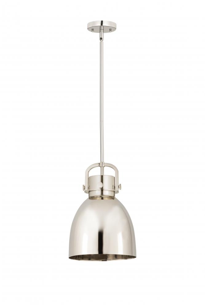 Newton Sphere - 1 Light - 10 inch - Polished Nickel - Mini Pendant