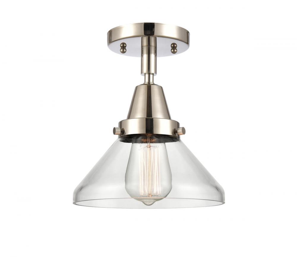 Caden - 1 Light - 8 inch - Polished Nickel - Flush Mount