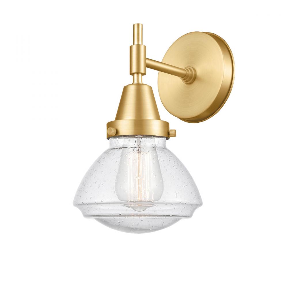 Olean - 1 Light - 7 inch - Satin Gold - Sconce