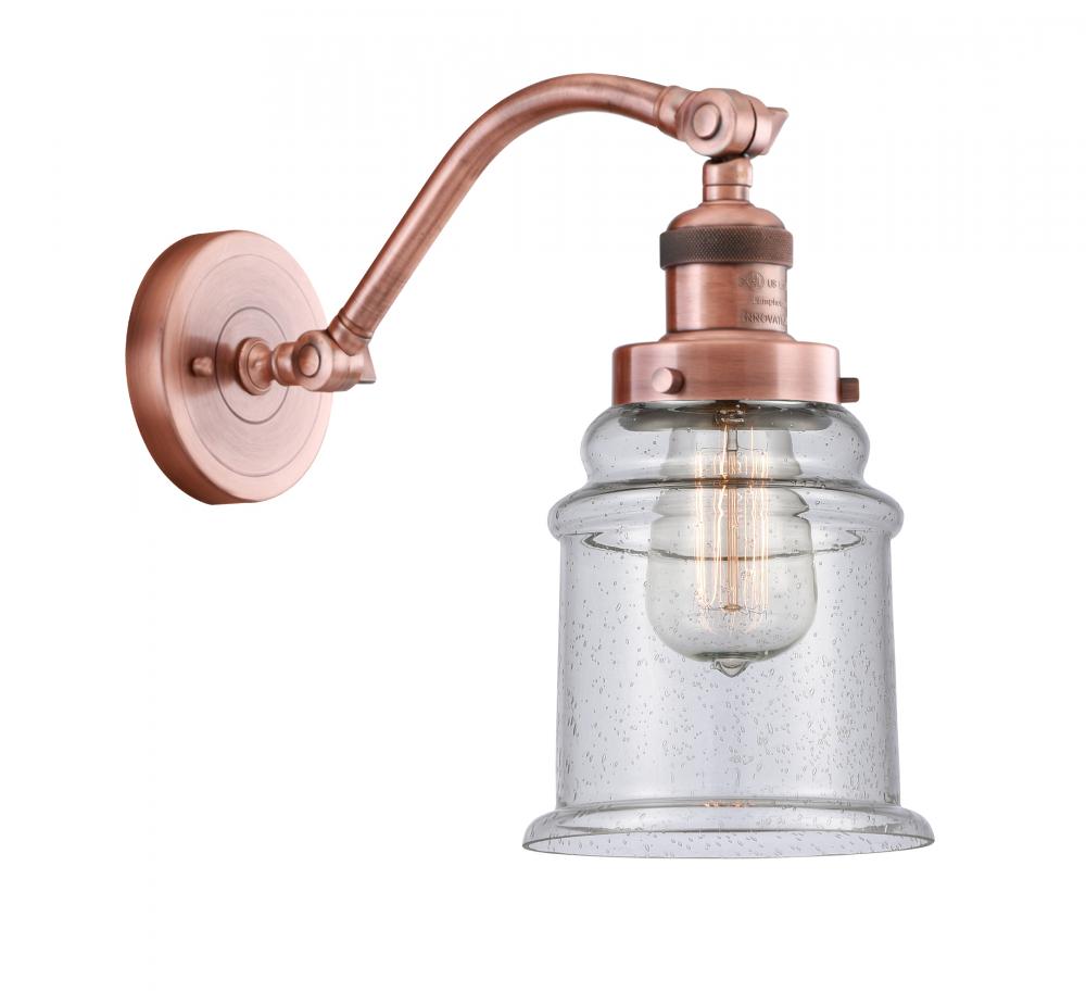 Canton - 1 Light - 6 inch - Antique Copper - Sconce