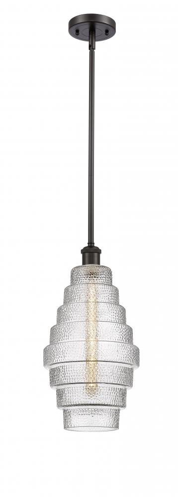 Cascade - 1 Light - 8 inch - Oil Rubbed Bronze - Mini Pendant