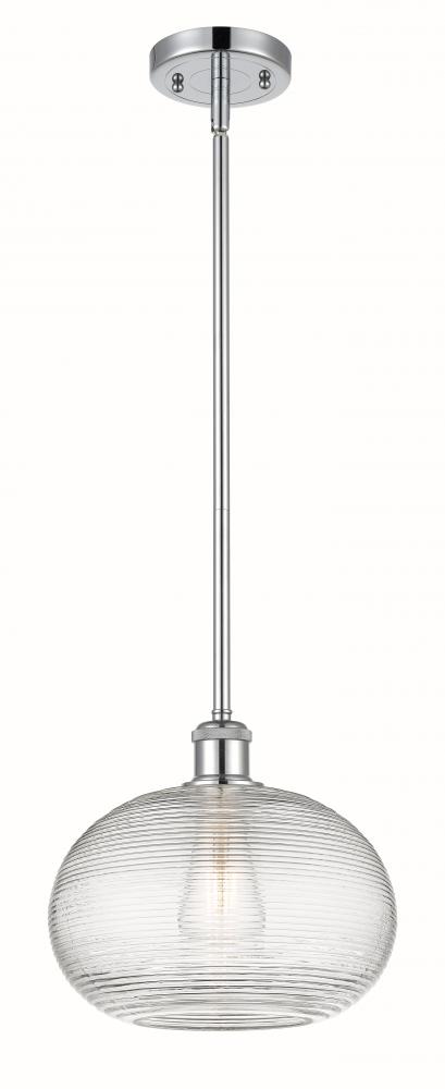 Ithaca - 1 Light - 10 inch - Polished Chrome - Mini Pendant