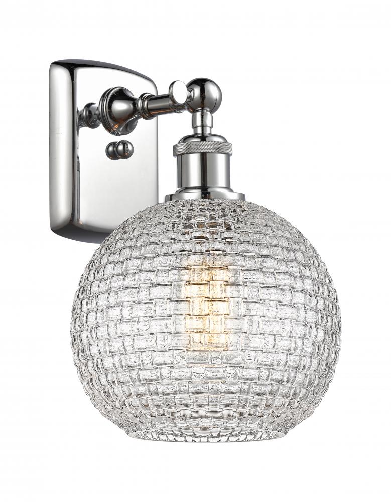 Athens - 1 Light - 8 inch - Polished Chrome - Sconce