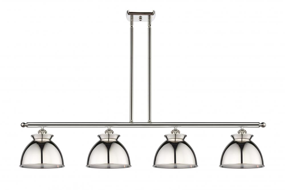 Adirondack - 4 Light - 48 inch - Polished Nickel - Cord hung - Island Light