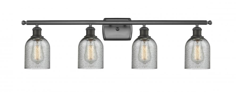 Caledonia - 4 Light - 35 inch - Oil Rubbed Bronze - Bath Vanity Light