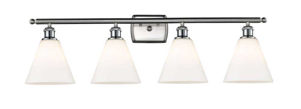 Berkshire - 4 Light - 38 inch - Brushed Satin Nickel - Bath Vanity Light