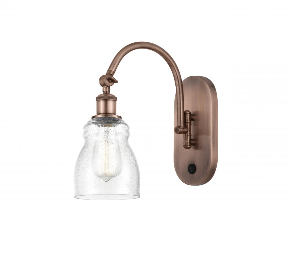 Ellery - 1 Light - 5 inch - Antique Copper - Sconce