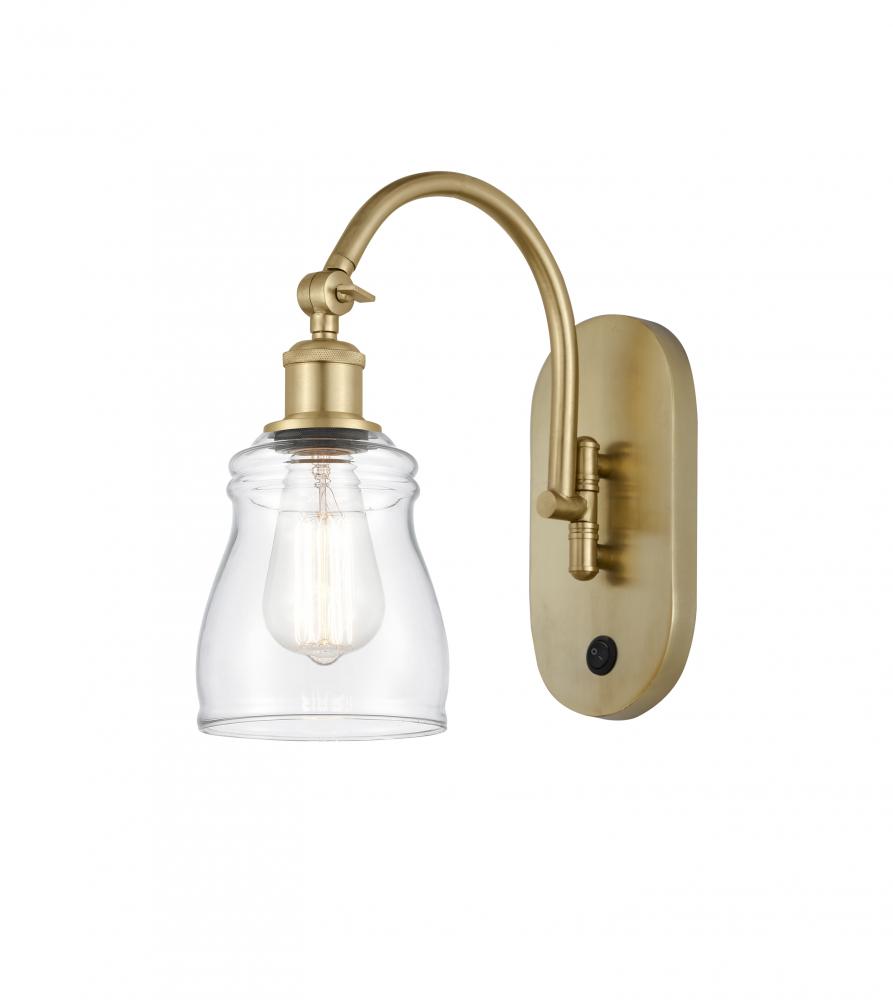 Ellery - 1 Light - 5 inch - Satin Gold - Sconce