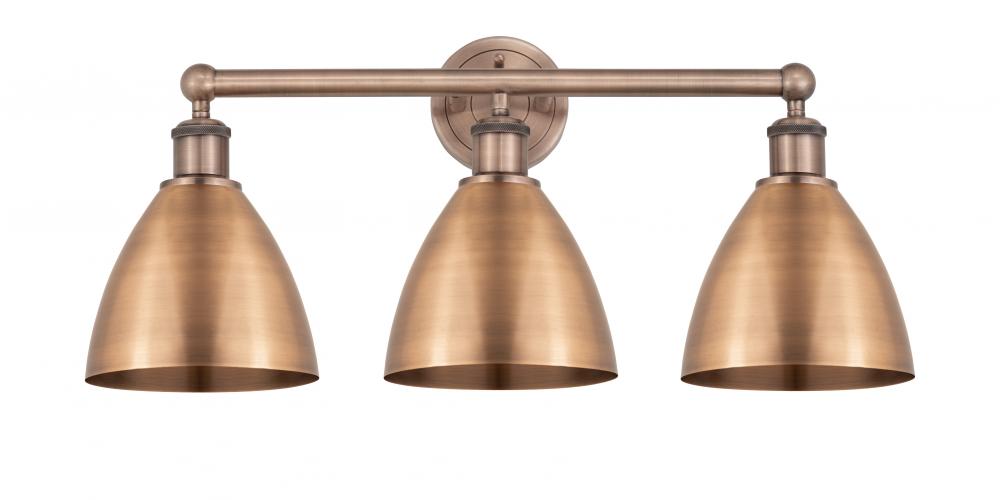 Bristol - 3 Light - 26 inch - Antique Copper - Bath Vanity Light