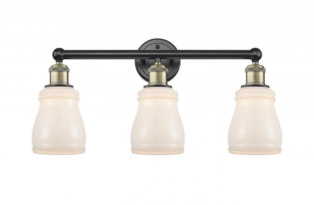 Ellery - 3 Light - 23 inch - Black Antique Brass - Bath Vanity Light