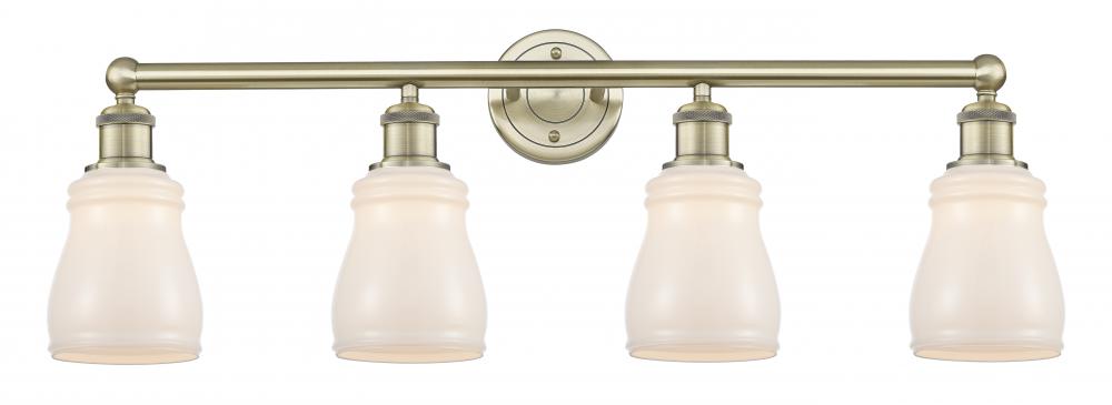 Ellery - 4 Light - 32 inch - Antique Brass - Bath Vanity Light