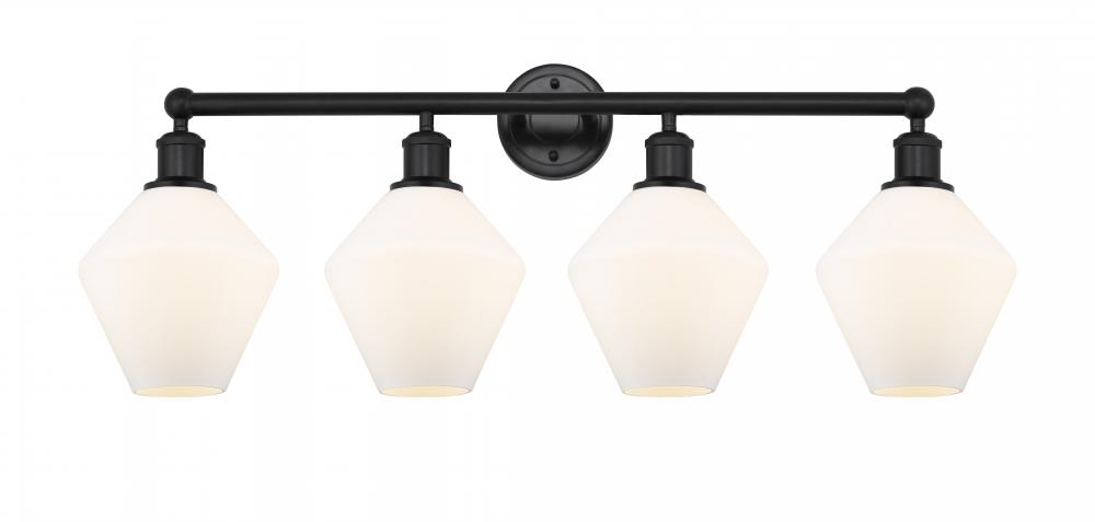 Cindyrella - 4 Light - 35 inch - Matte Black - Bath Vanity Light