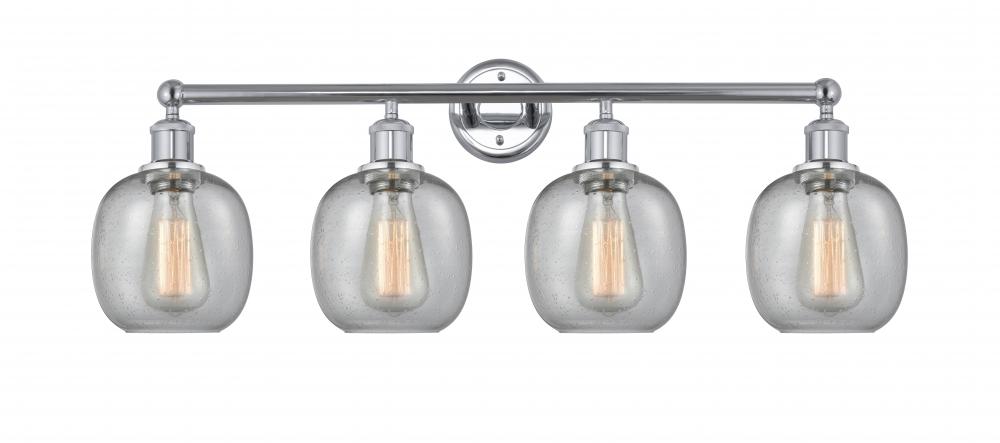 Belfast - 4 Light - 33 inch - Polished Chrome - Bath Vanity Light