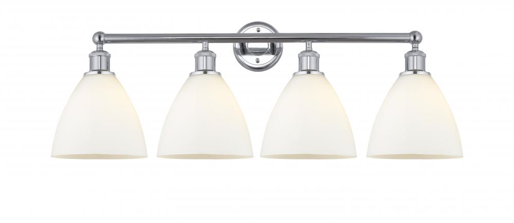 Bristol - 4 Light - 35 inch - Polished Chrome - Bath Vanity Light