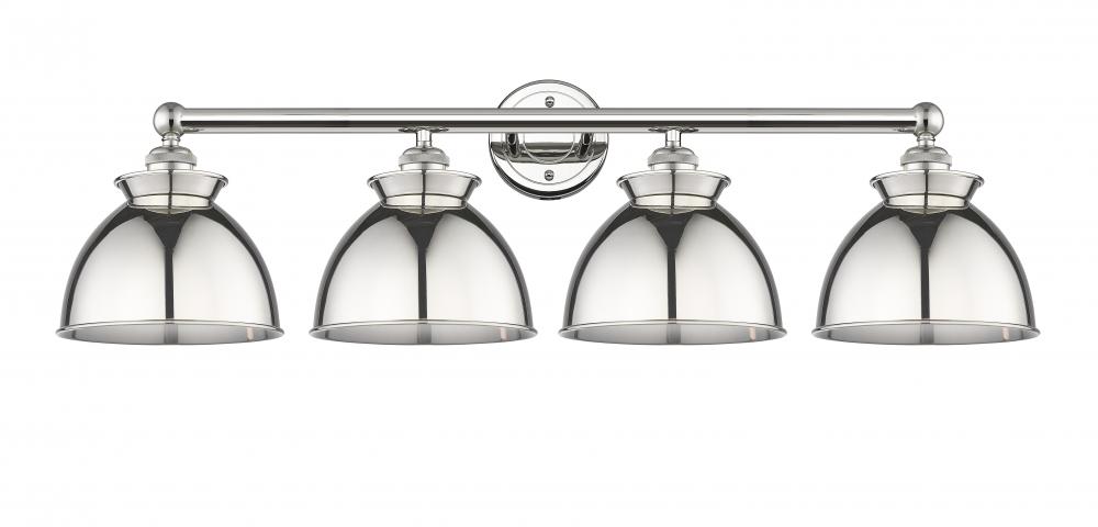 Adirondack - 4 Light - 35 inch - Polished Nickel - Bath Vanity Light