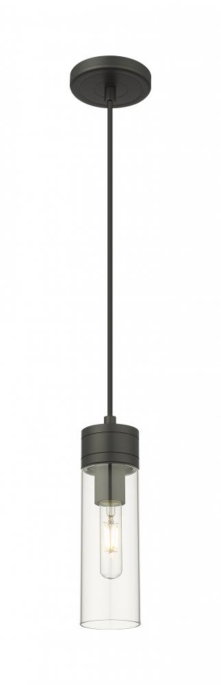 Boreas - 1 Light - 3 inch - Matte Black - Cord Hung - Mini Pendant