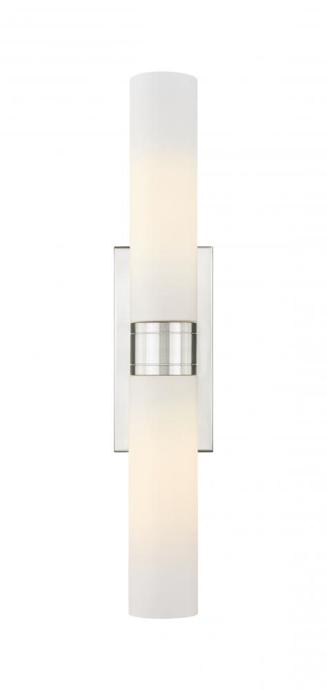 Boreas - 2 Light - 24 inch - Satin Nickel - Bath Vanity Light