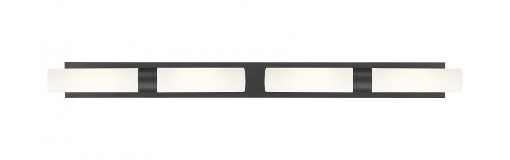 Boreas - 4 Light - 51 inch - Matte Black - Bath Vanity Light