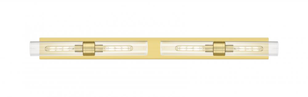 Boreas - 4 Light - 51 inch - Satin Gold - Bath Vanity Light