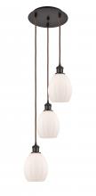 Innovations Lighting 113B-3P-OB-G81 - Eaton - 3 Light - 12 inch - Oil Rubbed Bronze - Cord Hung - Multi Pendant