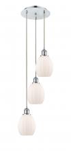 Innovations Lighting 113B-3P-PC-G81 - Eaton - 3 Light - 12 inch - Polished Chrome - Cord Hung - Multi Pendant