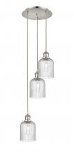 Innovations Lighting 113B-3P-PN-G559-5SDY - Bridal Veil - 3 Light - 12 inch - Polished Nickel - Cord Hung - Multi Pendant