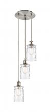 Innovations Lighting 113B-3P-SN-G352 - Candor - 3 Light - 11 inch - Brushed Satin Nickel - Cord Hung - Multi Pendant