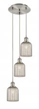 Innovations Lighting 113B-3P-SN-G559-5ME - Bridal Veil - 3 Light - 12 inch - Brushed Satin Nickel - Cord Hung - Multi Pendant