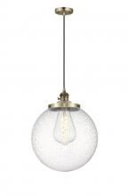 Innovations Lighting 201CSW-AB-G204-14 - Beacon - 1 Light - 14 inch - Antique Brass - Cord hung - Mini Pendant