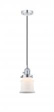 Innovations Lighting 201CSW-PC-G181S - Canton - 1 Light - 5 inch - Polished Chrome - Cord hung - Mini Pendant