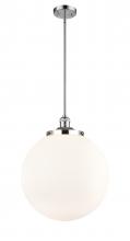 Innovations Lighting 201S-PC-G201-16 - Beacon - 1 Light - 16 inch - Polished Chrome - Stem Hung - Pendant