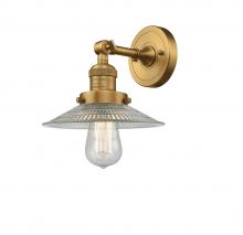 Innovations Lighting 203-BB-G2 - Halophane - 1 Light - 9 inch - Brushed Brass - Sconce