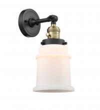 Innovations Lighting 203SW-BAB-G181 - Canton - 1 Light - 7 inch - Black Antique Brass - Sconce