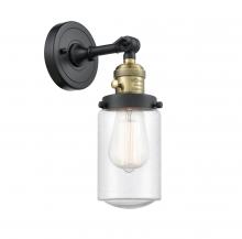 Innovations Lighting 203SW-BAB-G314 - Dover - 1 Light - 5 inch - Black Antique Brass - Sconce