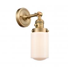 Innovations Lighting 203SW-BB-G311 - Dover - 1 Light - 5 inch - Brushed Brass - Sconce