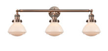 Innovations Lighting 205-AC-G321 - Olean - 3 Light - 31 inch - Antique Copper - Bath Vanity Light