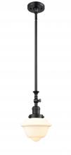 Innovations Lighting 206-BK-G531 - Oxford - 1 Light - 7 inch - Matte Black - Stem Hung - Mini Pendant