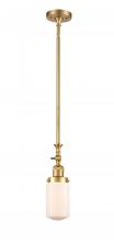 Innovations Lighting 206-SG-G311 - Dover - 1 Light - 5 inch - Satin Gold - Stem Hung - Mini Pendant