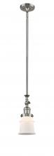 Innovations Lighting 206-SN-G181S - Canton - 1 Light - 5 inch - Brushed Satin Nickel - Stem Hung - Mini Pendant