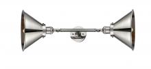 Innovations Lighting 208L-PN-M10-PN - Briarcliff - 2 Light - 10 inch - Polished Nickel - Bath Vanity Light