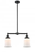 Innovations Lighting 209-OB-G181 - Canton - 2 Light - 21 inch - Oil Rubbed Bronze - Stem Hung - Island Light