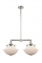 Innovations Lighting 209-PN-G541 - Oxford - 2 Light - 25 inch - Polished Nickel - Stem Hung - Island Light