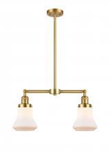 Innovations Lighting 209-SG-G191 - Bellmont - 2 Light - 21 inch - Satin Gold - Stem Hung - Island Light